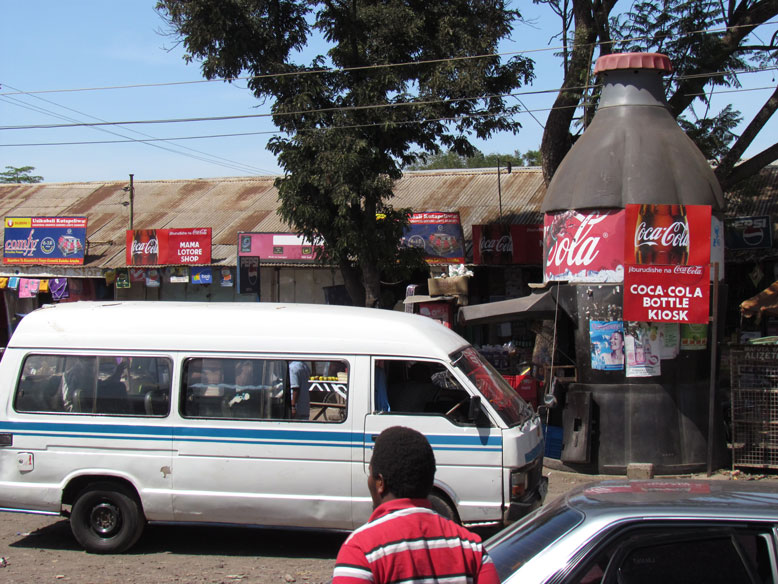 la cocacola si que esta en todos los lados